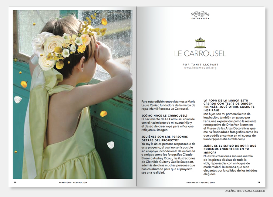 Magazine design in Barcelona by The Visual Corner studio