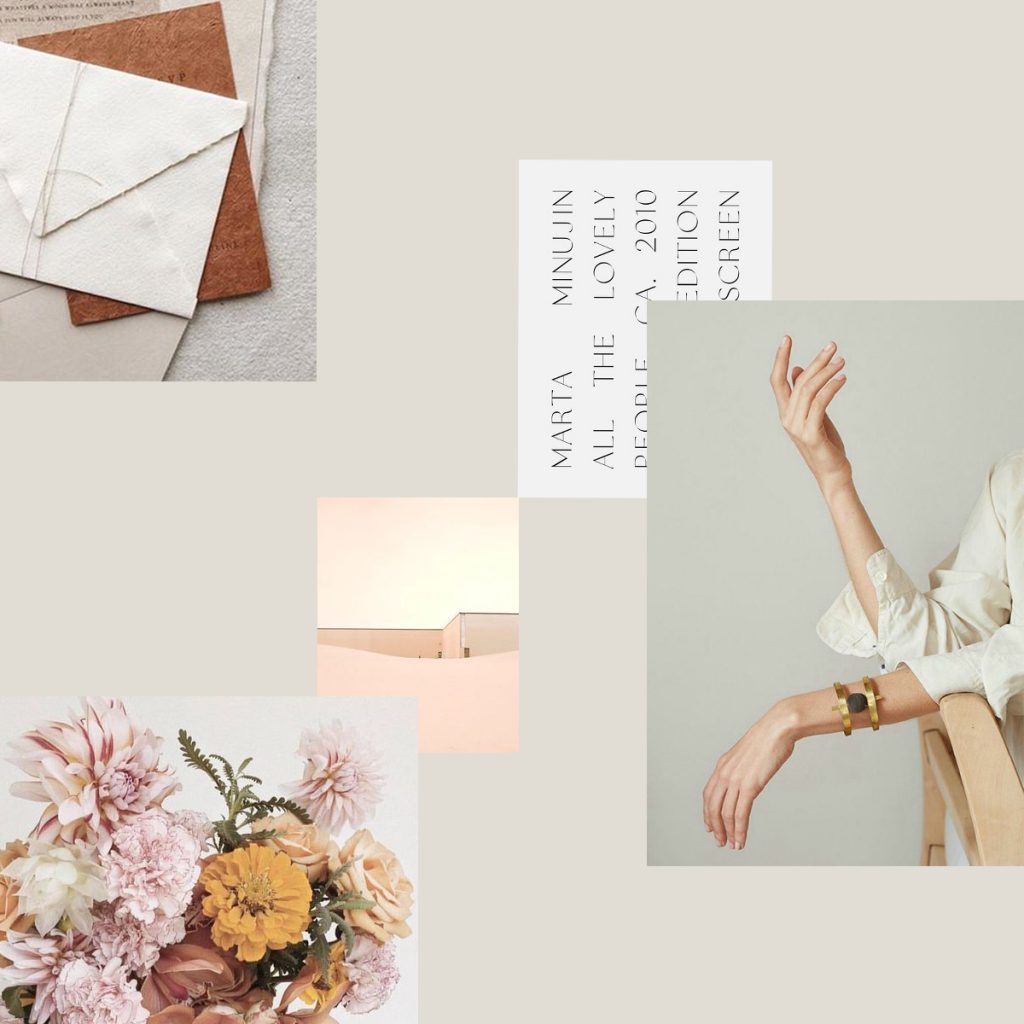 Moodboard for Nice Flowers by The Visual Corner