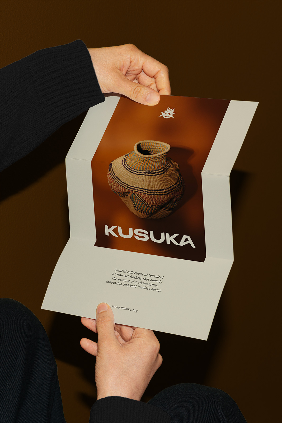 Kusuka premium brand identity design and custom Shopify by The Visual Corner