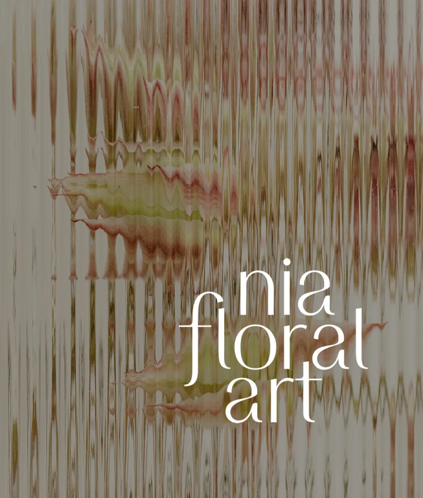 Stunning branding for a lovely florist from the north of Spain Nia Floral Art by The Visual Corner studio
