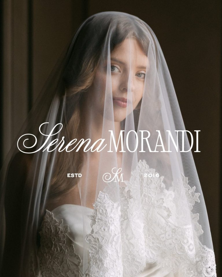 Bespoke branding for Serena Morandi photographer by The Visual Corner premium branding studio