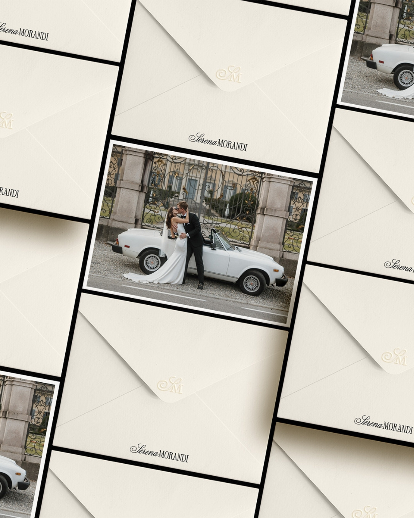 Premium stationery brand design for Serena Morandi Photographer by The Visual Corner