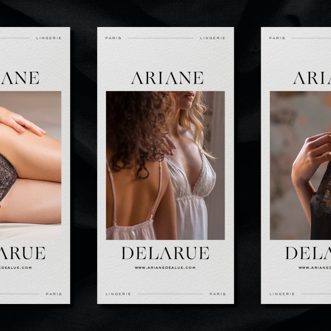 brand design for a sustainable lingerie brand by The Visual Corner